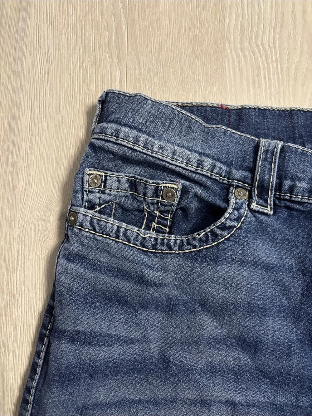 🔥BUNDLESALE Men’s 38 True Religion Ricky Relaxed Straight Denim Cutoff Shorts